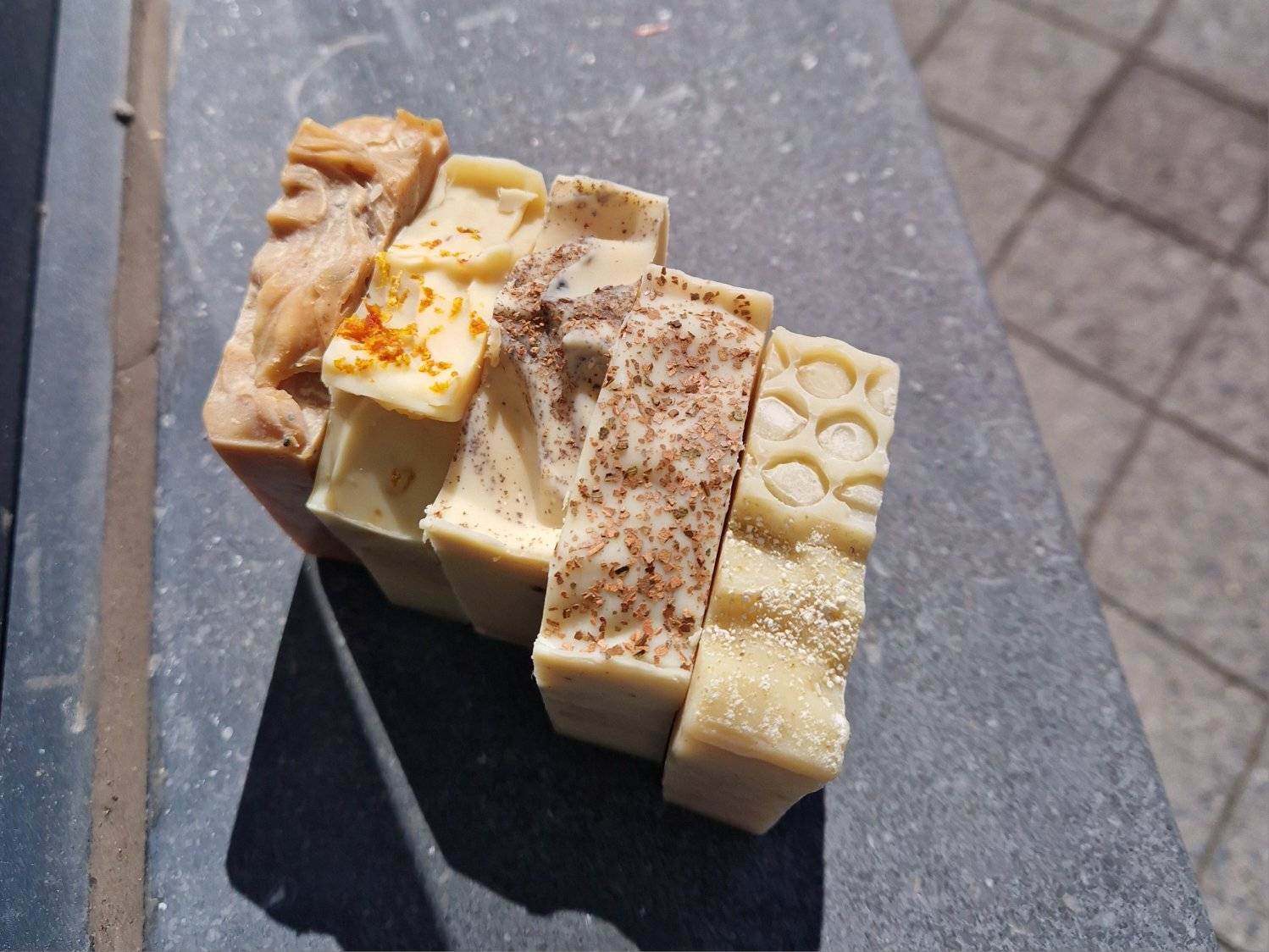 🐐 Geitenmelk Zeep Pakket – 5 Luxe Zepen